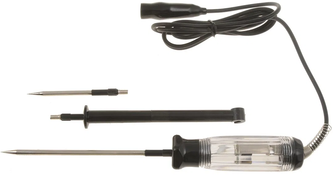 86273 – DORMAN Circuit Tester, Bulb Style Continuity Tester Hook Probe With 3 Interchangeable Tips